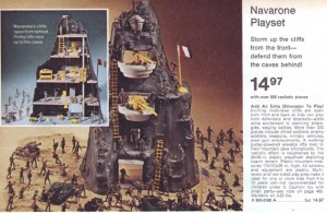 The Marx Toys play set was not released until the mid-1970s. 