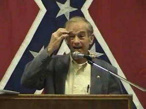 Libertarian hero Ron Paul is a frequent speaker at Neo-Confederate events.