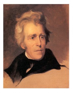 Andrew Jackson, c. 1845 by Thomas Sully Credit: National Gallary