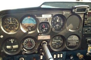 Cessna 150 cockpit