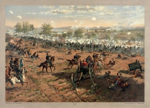 Battle of Gettysburg, Thure de Thulstrup - Source: Library of Congress
